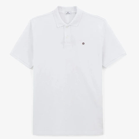 Lucas Polo S/S: White