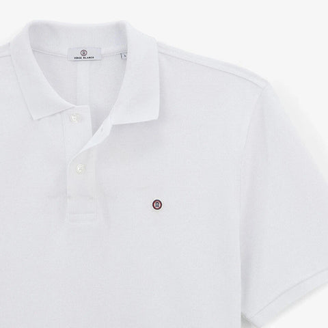 Lucas Polo S/S: White