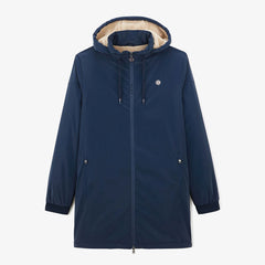 Lands End Waterproof Long Parka: Dark Navy