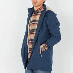 Lands End Waterproof Long Parka: Dark Navy