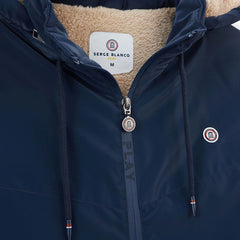 Lands End Waterproof Long Parka: Dark Navy