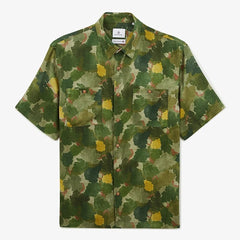 Whimsical Camouflage Shirt S/S: Green