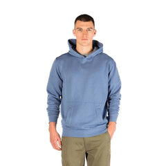 Fleece Hoodie L/S: Blue Work