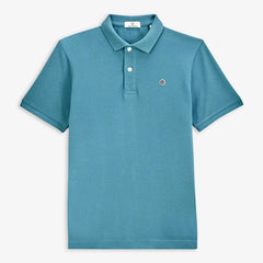 Lucas Polo S/S: Blue Canard