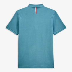 Lucas Polo S/S: Blue Canard