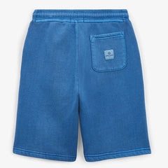 Fleece Short: Blue Work