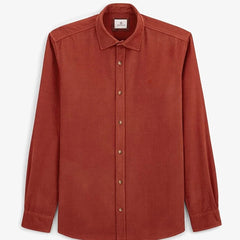 Corduroy Shirt L/S: Pumpkin