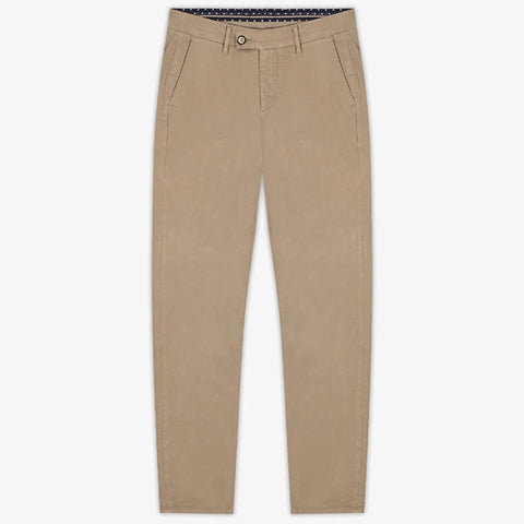 City Satin Chino Pant: Sauge Green