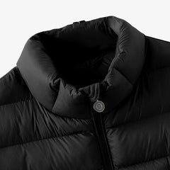 Piumino Sleeveless Puffer Vest: Black