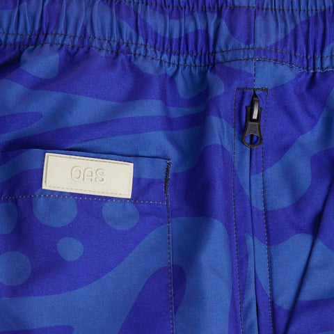 Rapture Swim Trunk: Blue