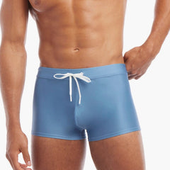 Cabo Swim Trunk: Lichen Blue