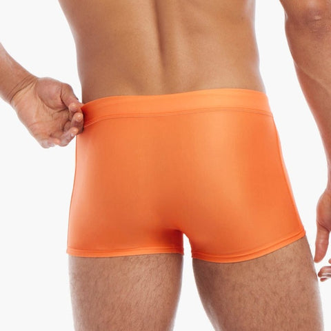 Cabo Swim Trunk: Sun Orange