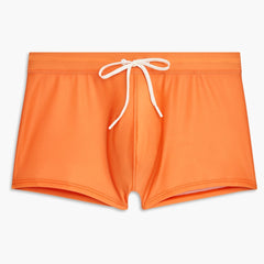 Cabo Swim Trunk: Sun Orange