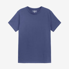 Crew Neck Tee S/S: Denim Blue