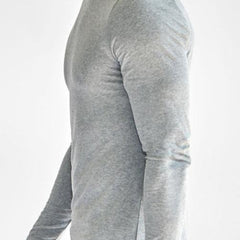 Long Sleeve Crew-Neck: Grey