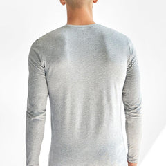 Long Sleeve Crew-Neck: Grey