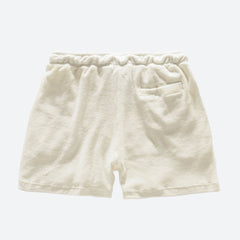 Terry Cloth Short: White