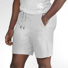 Lounge Short: Light Grey Melange