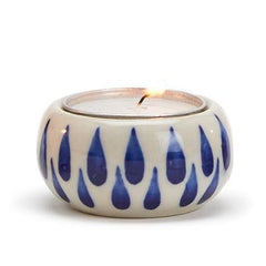 Chinoiserie Tealight Candle Holder: Drops