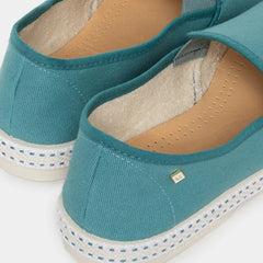 Classic Canvas Loafer: Aqua