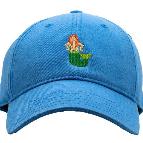 Mermaid on Light Blue Hat