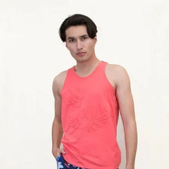 Tedford Floral Tank: Melon