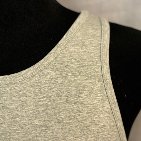 Athletic / Lounge Stretch Tank: Athletic Grey