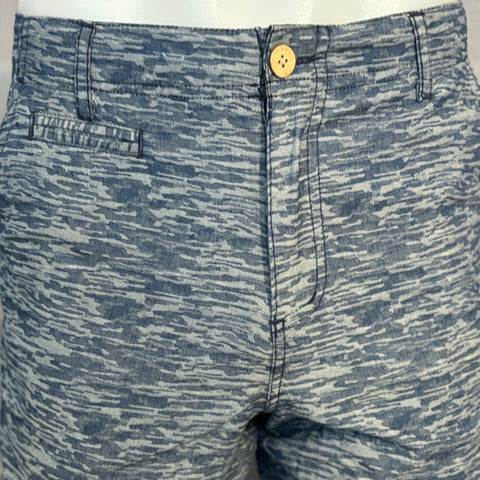 Burnout Blue Short