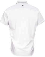 Todd Knit Shirt S/S: White