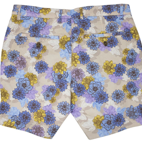 John Floral Short: Pumice