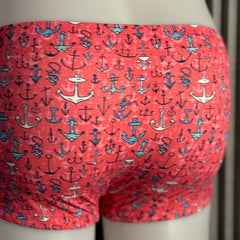 Crazy Anchor Swim Trunk: Pink