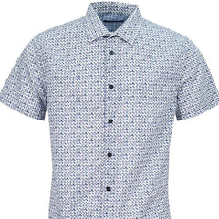 Scott Triangles Shirt S/S: White