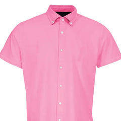 Todd Knit Shirt S/S: Pink
