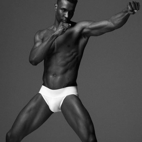 Sport Strap Brief: White