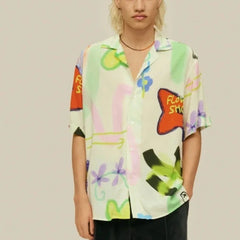 Flower Shop Shirt S/S: Off-White