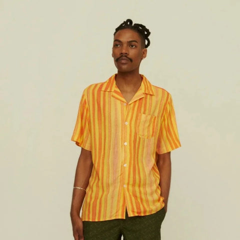 Orangina Shirt S/S: Orange/Peach/Yellow