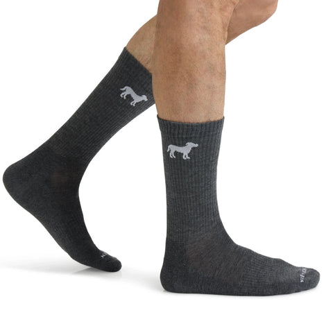 Crew Sock: Dark Heather