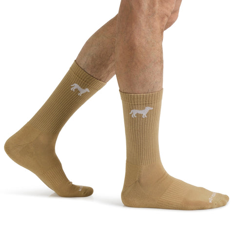 Crew Sock: Khaki