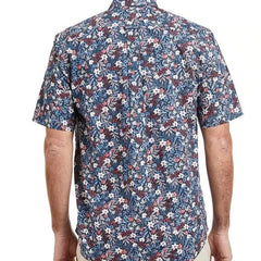 Chase Orion Print Shirt S/S: Blue