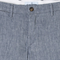 Gordon Linen Chino Pant: Navy