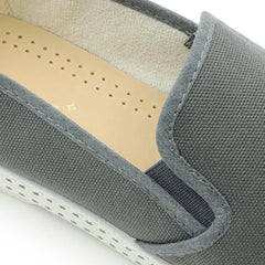 Classic Canvas Loafer: Anthracite