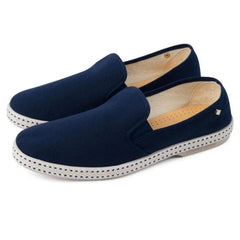 Classic Canvas Loafer: Navy