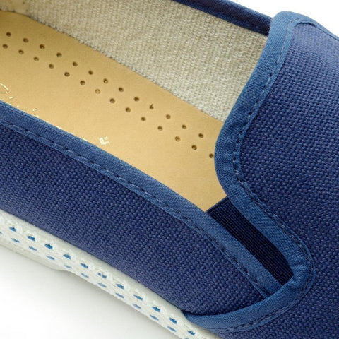 Classic Canvas Loafer: Blue
