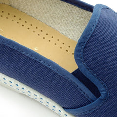 Classic Canvas Loafer: Blue