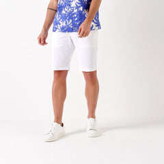 Texas Slim Bermuda Short: White