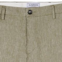 Turner Stretch Linen Short: Khaki