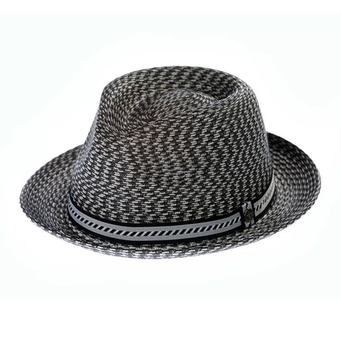 Gransee Fedora Hat: Grey